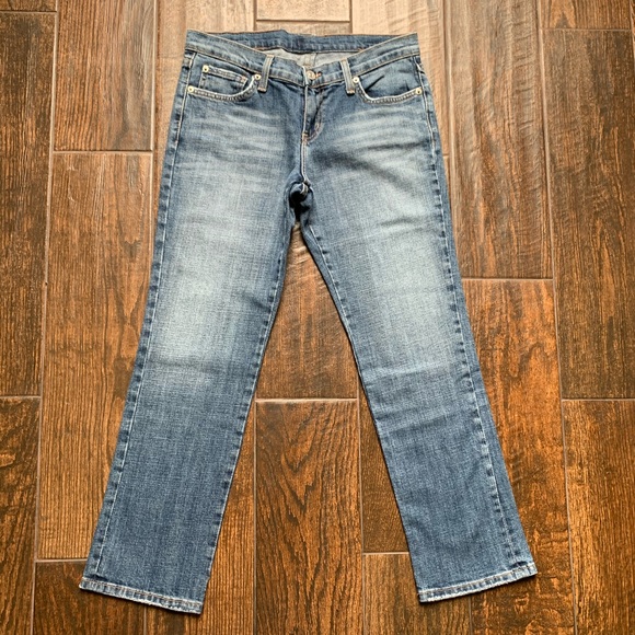 Just USA Cropped Jean 100% Cotton USA made Short - Picture 3 of 8